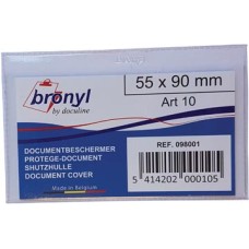 BRONYL U-MAP TRANSP PVC KAART