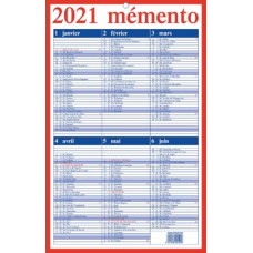 KALENDER MEMENTO 10 FR 2023
