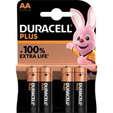 DURACELL PLUS 100% AA BLS4