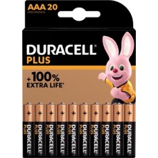 DURACELL PLUS 100% AAA BLS20