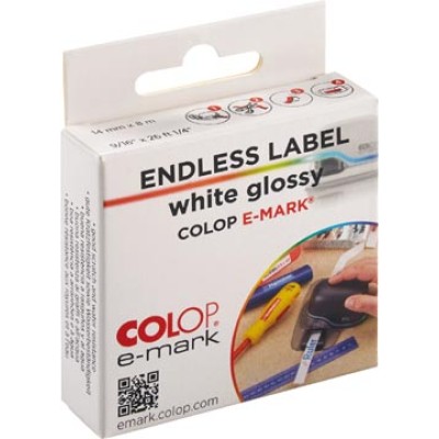 COLOP LABELROL EMARK GLOSSY WT