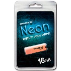 INTEGRAL USB2 NEON 16GB ORANJE