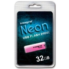 INTEGRAL USB2 NEON 32GB ROZE