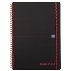 BLACK RED SPIRAAL PP A4 Q5
