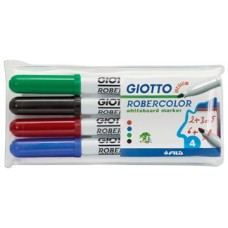 ROBERCOLOR WB MARKER M ROND 4X