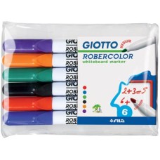 ROBERCOLOR WB MARKER M ROND 6X