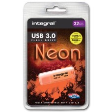 INTEGRAL USB3 NEON 32GB ORANJE