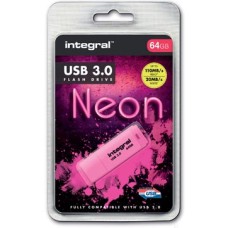INTEGRAL USB3 NEON 64GB ROZE
