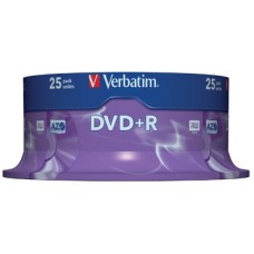 DVD+R 4,7GB 16X SPINDEL 25X