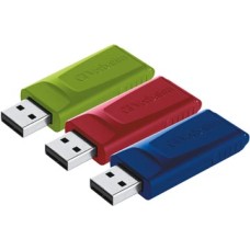 VERBATIM SLIDER USB 16GB PK3