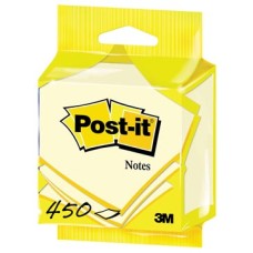 POST-IT NOTES 450V 76X76 GEEL
