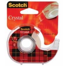 CRYSTAL CLEAR TAPE 19X25 AFROL
