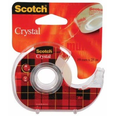 CRYSTAL CLEAR TAPE 19X25 AFROL