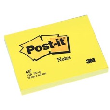 POST-IT NOTES 76X102 GEEL 100V