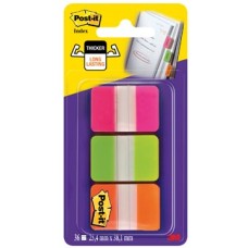 POST-IT INDEX STRONG 3X 12TABS