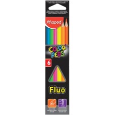 FLUO COLOR PEPS MAPED ETUI 6