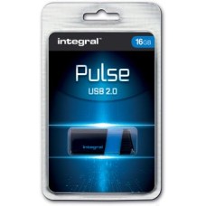 INTEGRAL USB2 16GB PULSE ZWART