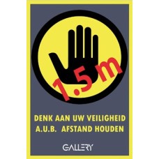 GALLERY STICKER AFSTAND A5 NL