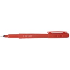 QCONNECT FINELINER 0,4MM ROOD
