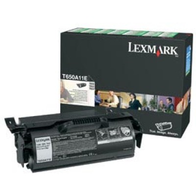 LEXMARK TONER T650A11E BLK 7K