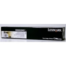 LEXMARK TONER X950X2KG BLACK